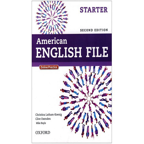 کتاب American English File Starter 2nd Edition + workbook